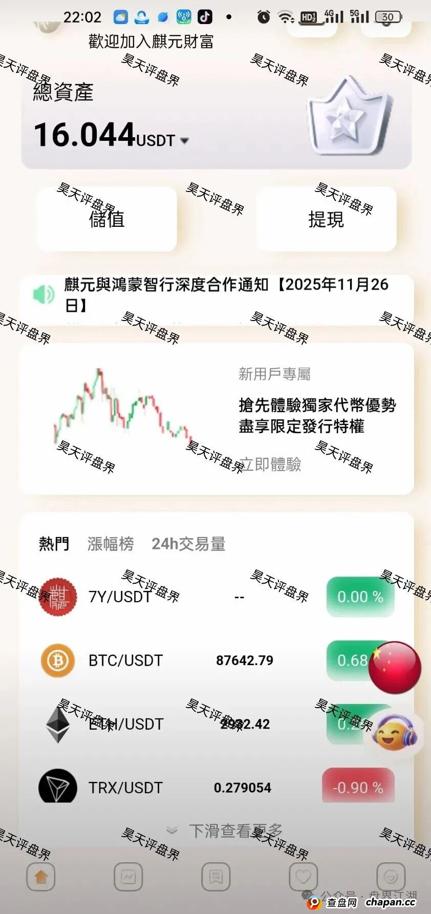 麒元财富跟单类资金盘骗局，多次单割会员，高度预警，看见一定要远离！(1)