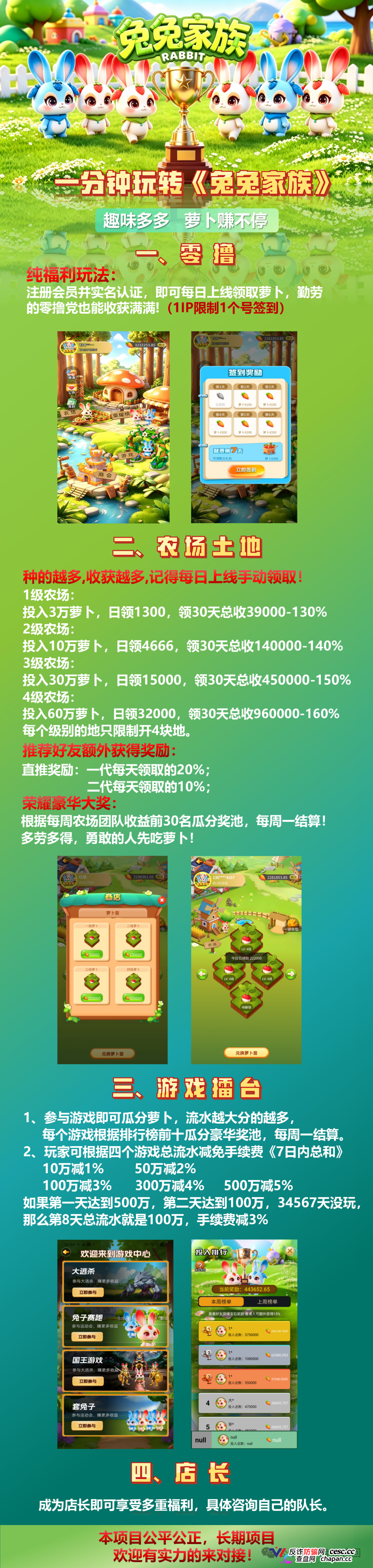 重磅曝光！“兔兔家族”APP竟是农场伪装的资金盘骗局！