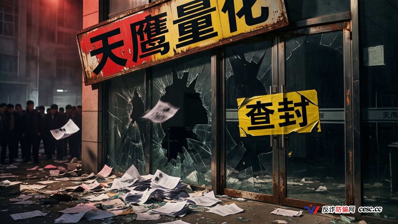 天鹰量化：套牌正规公司的AI量化骗局，柬埔寨园区的收割机器