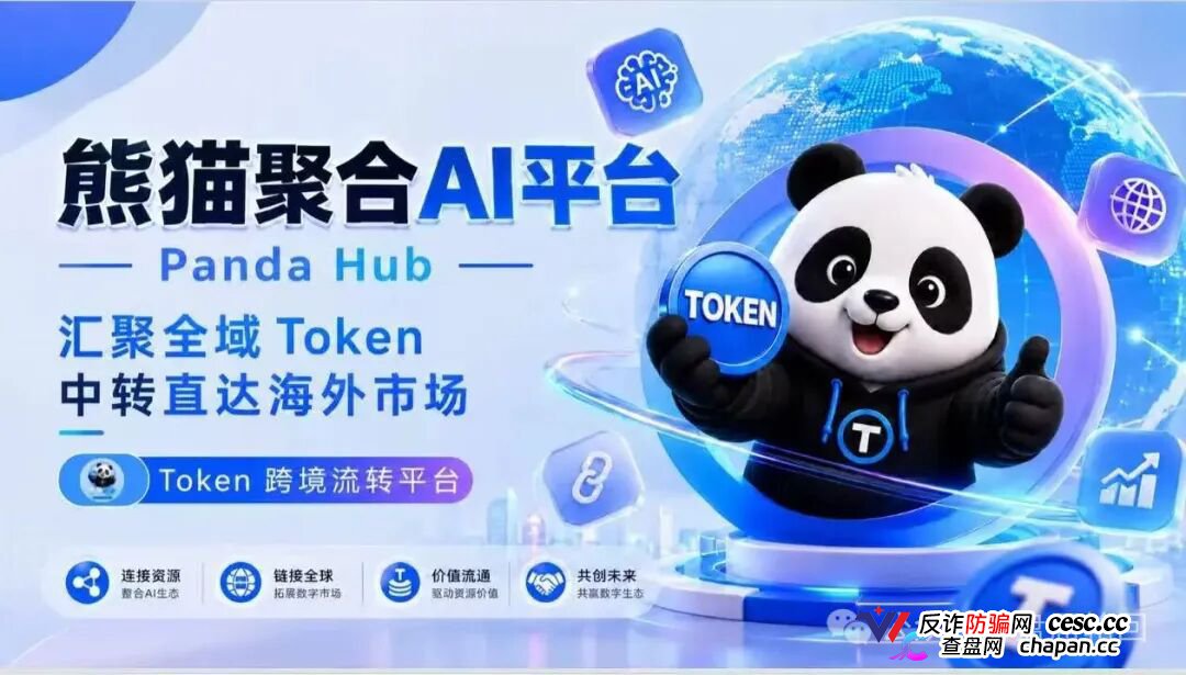 紧急曝光：熊猫聚合 Panda Hub！AI 算力 Token 只是幌子，实为庞氏传销盘！