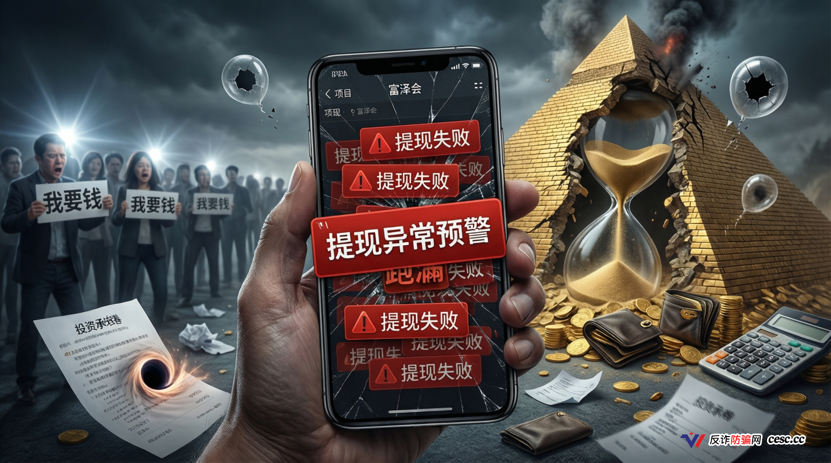 富泽会崩了，你那些指望靠拉人头翻身的钱，难道真打算烂在里头？